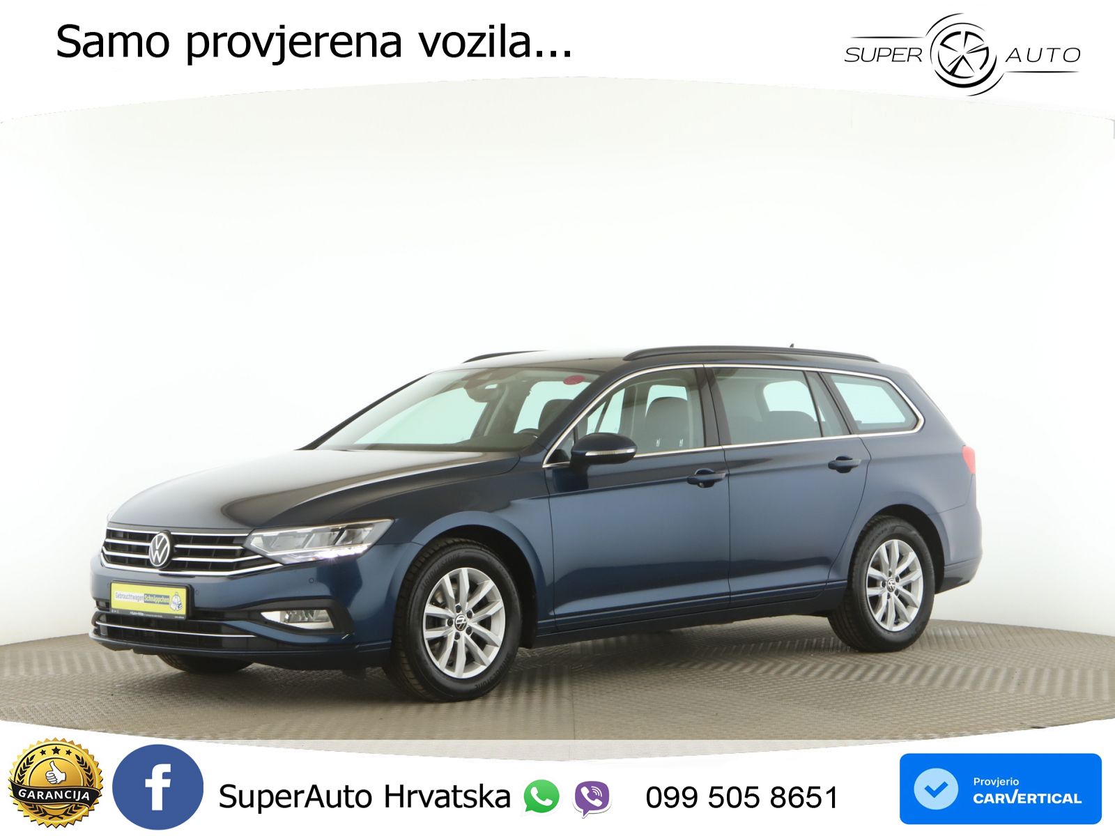 Volkswagen Passat Variant 2.0 TDI (150 KS) DSG Business LED+GR SJED+ACC