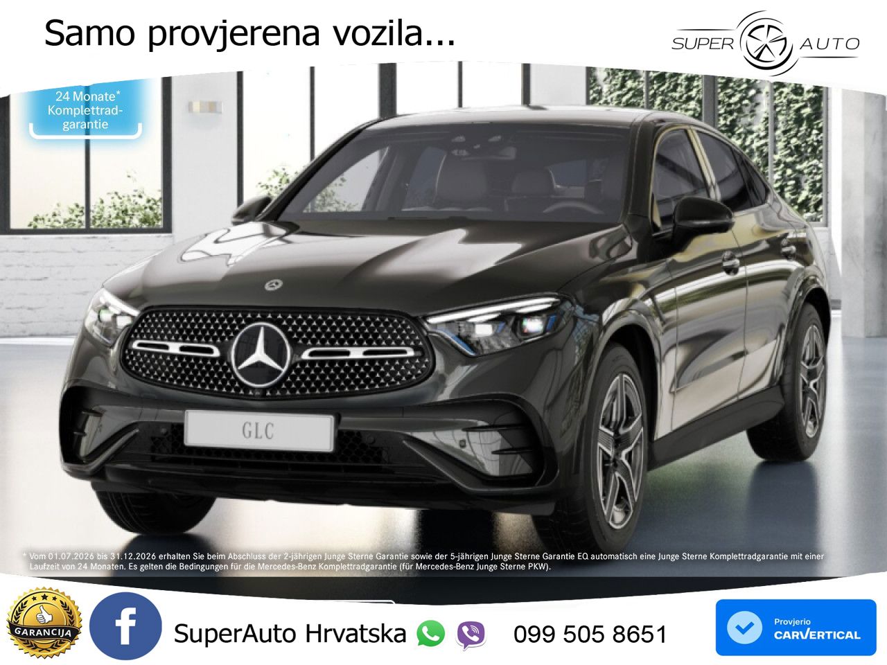 Mercedes GLC Coupe 450d (367 KS) 4MATIC 9G-TRONIC AMG LED+GR SJED+ACC