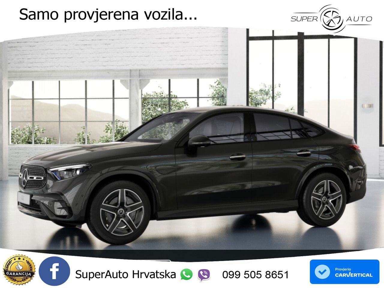 Mercedes GLC Coupe 450d (367 KS) 4MATIC 9G-TRONIC AMG LED+GR SJED+ACC