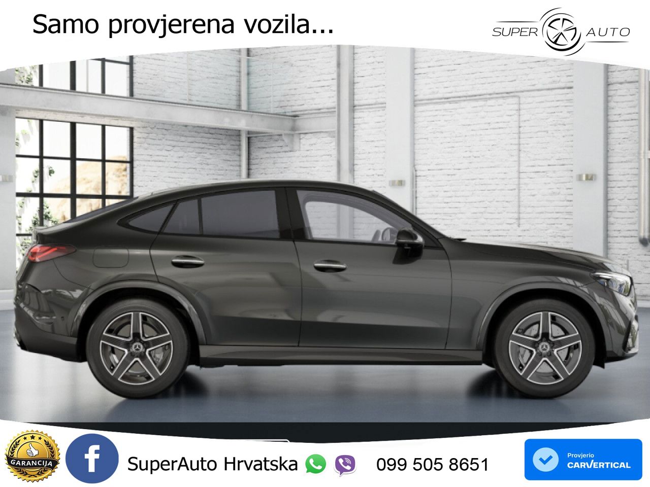 Mercedes GLC Coupe 450d (367 KS) 4MATIC 9G-TRONIC AMG LED+GR SJED+ACC