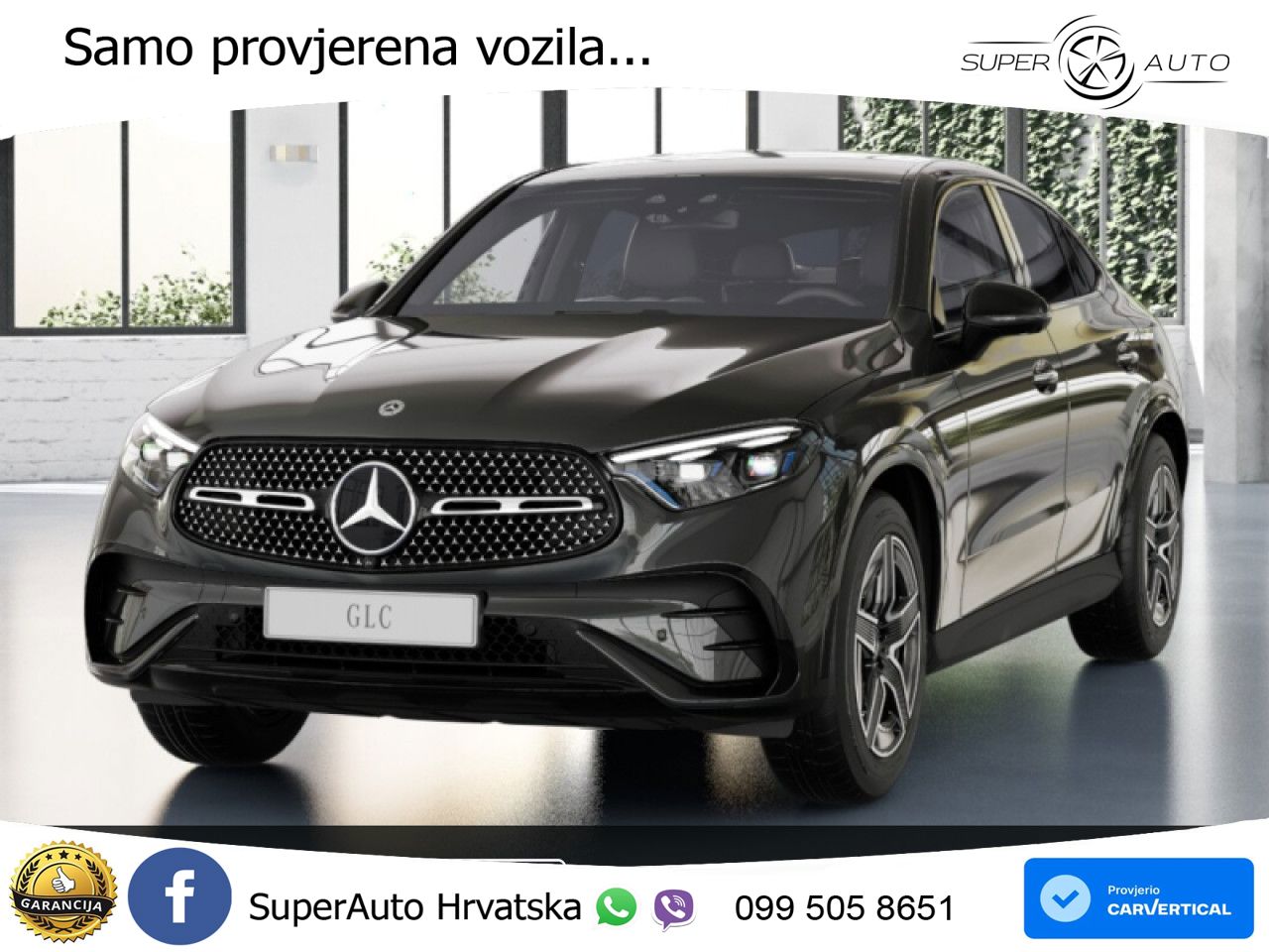 Mercedes GLC Coupe 450d (367 KS) 4MATIC 9G-TRONIC AMG LED+GR SJED+ACC