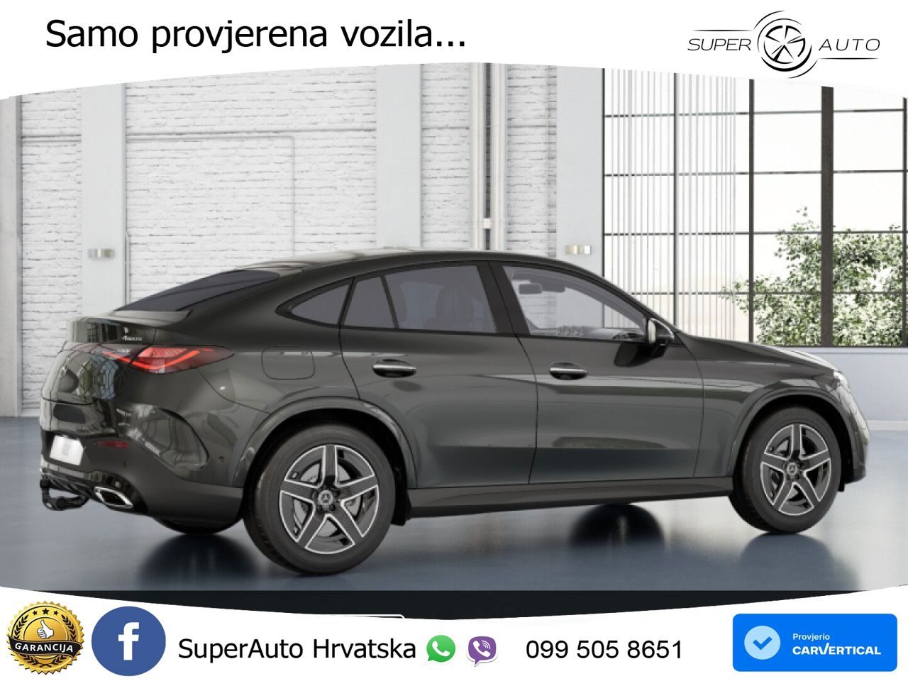 Mercedes GLC Coupe 450d (367 KS) 4MATIC 9G-TRONIC AMG LED+GR SJED+ACC