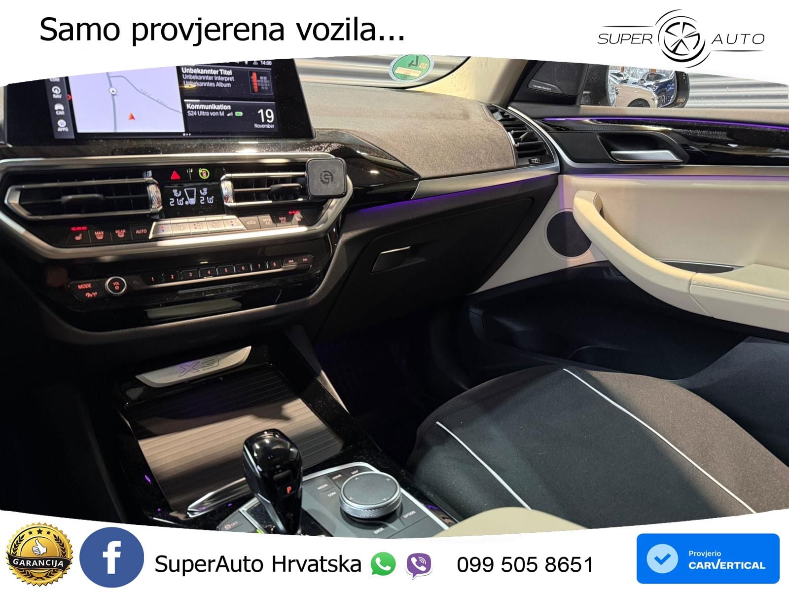 BMW X3 20d xDrive Steptronic LED+GR SJED+ACC