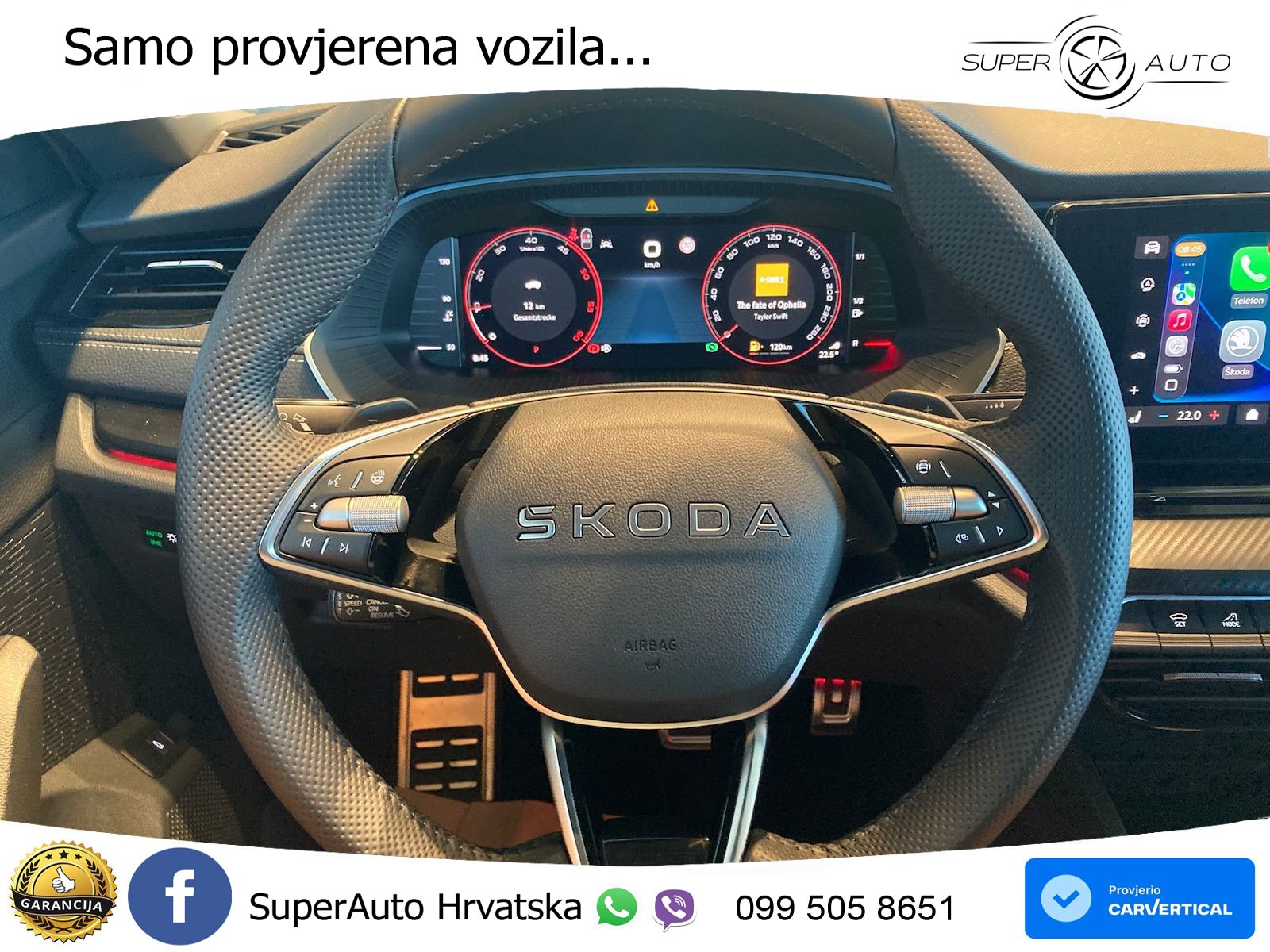 Škoda Octavia Combi 2.0 TDI (150 KS) DSG SportLine LED+GR SJED+ACC
