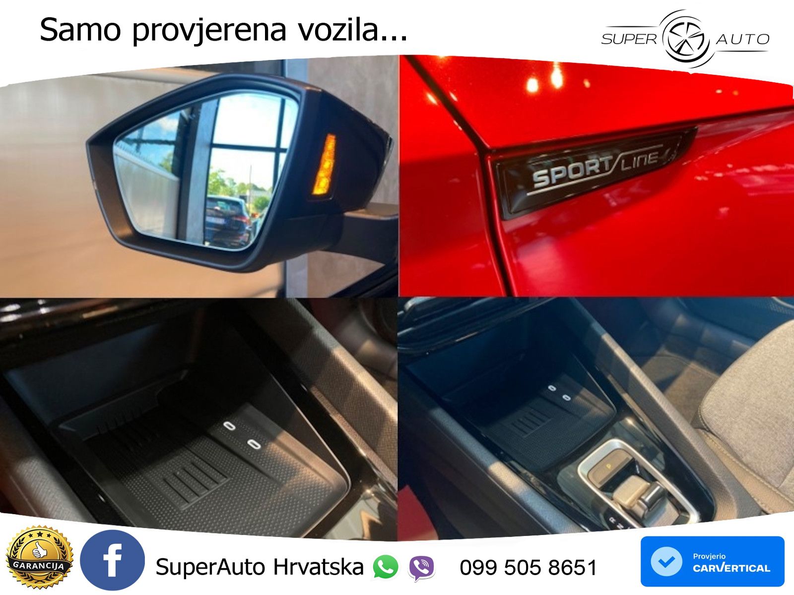Škoda Octavia Combi 2.0 TDI (150 KS) DSG SportLine LED+GR SJED+ACC