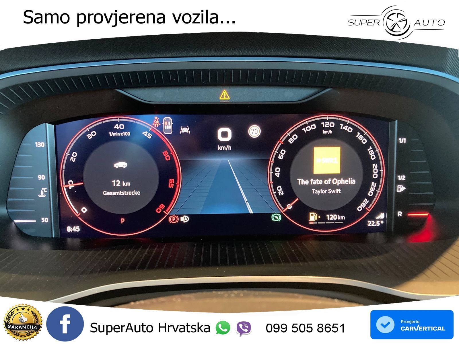 Škoda Octavia Combi 2.0 TDI (150 KS) DSG SportLine LED+GR SJED+ACC