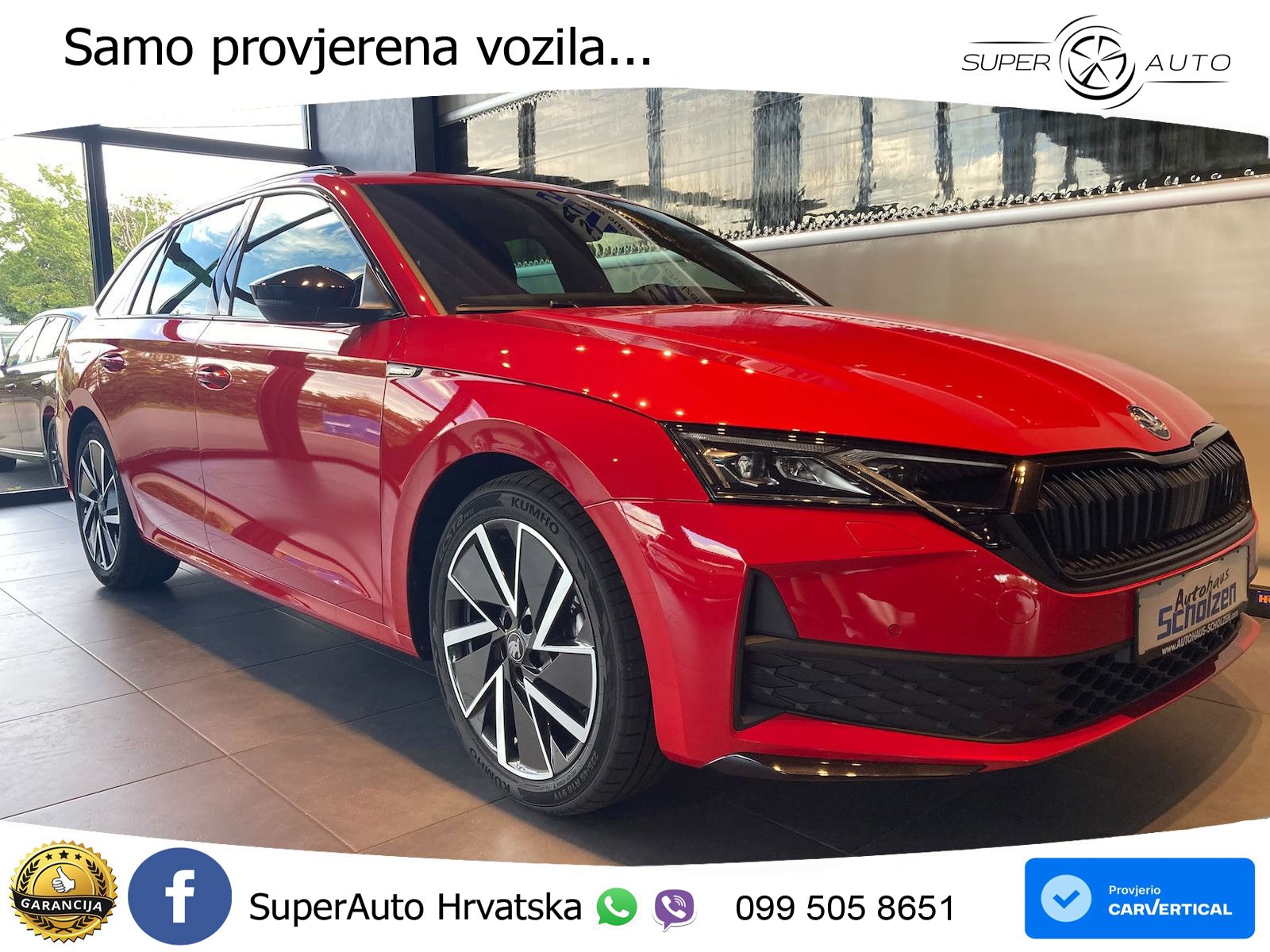 Škoda Octavia Combi 2.0 TDI (150 KS) DSG SportLine LED+GR SJED+ACC