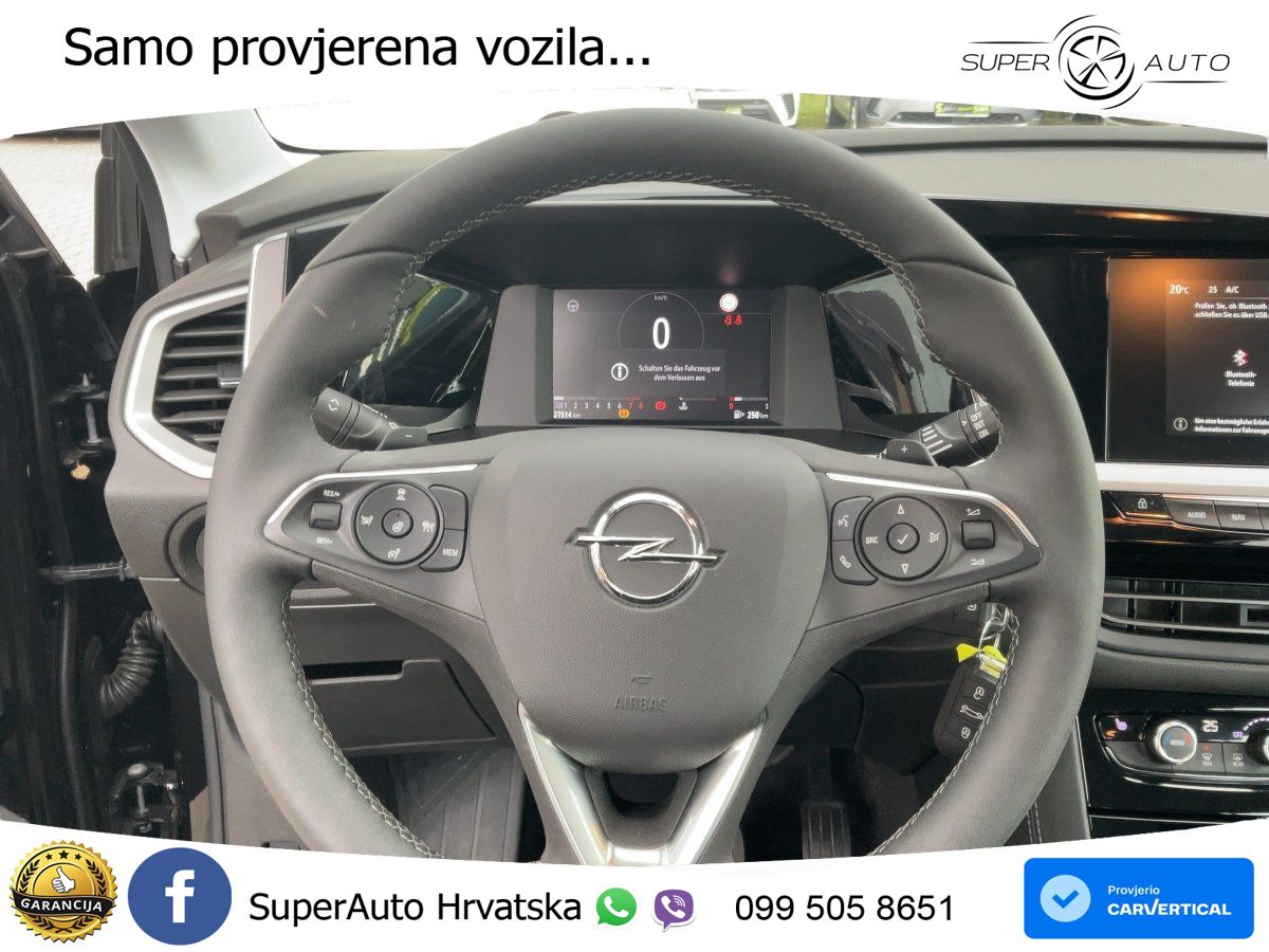 Opel Grandland 1.2i Turbo (130 KS) Automatic LED+GR SJED+ACC