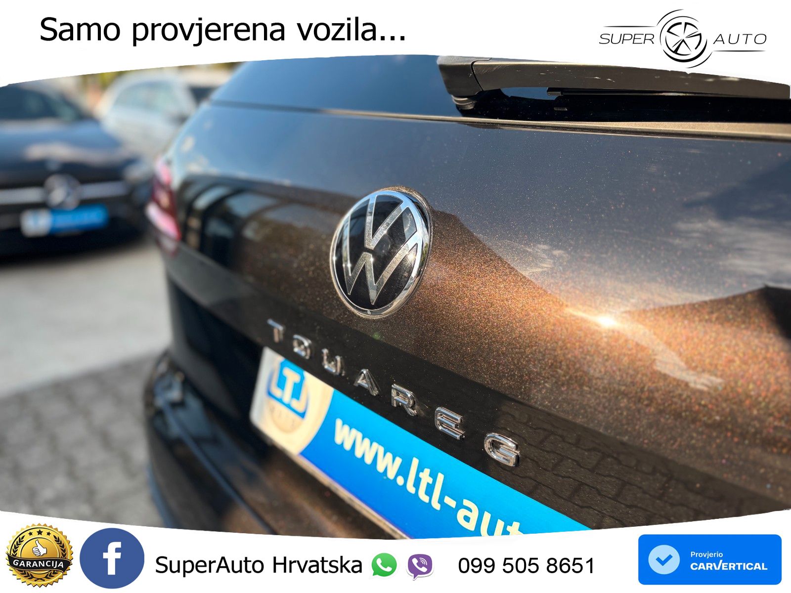 Volkswagen Touareg 3.0 V6 TDI (231 KS) 4MOTION Tiptronic ZRAČNI+ACC+GR SJED+KAM