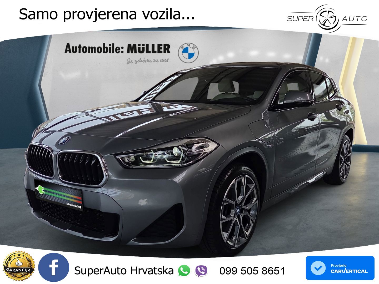 BMW X2 xDrive25e Steptronic LED+GR SJED+ACC