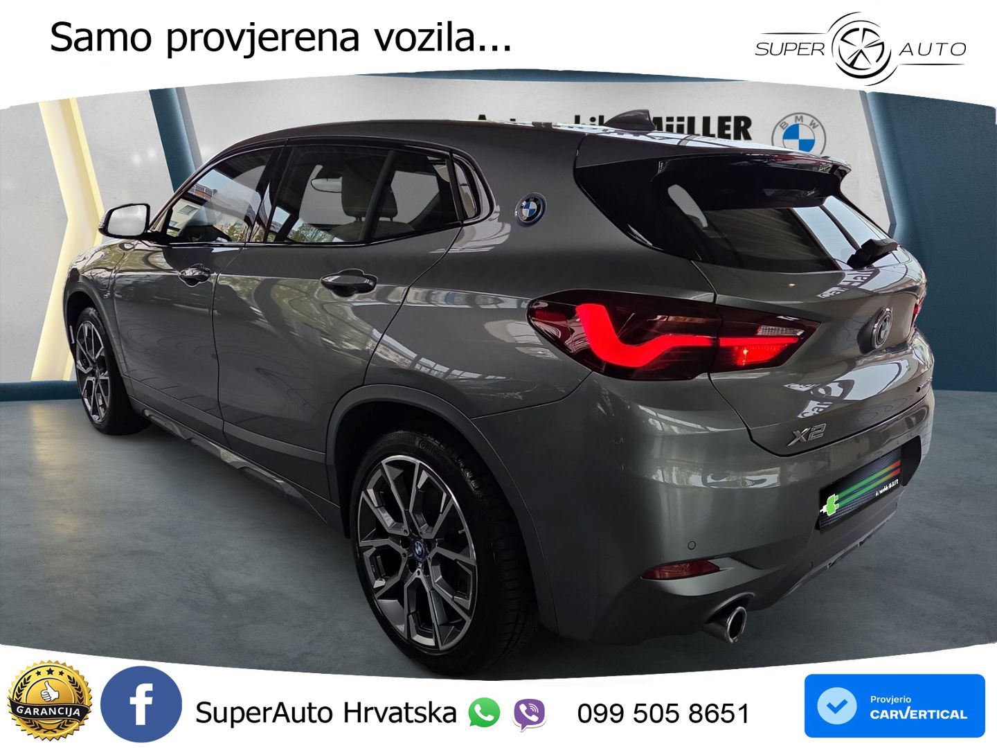 BMW X2 xDrive25e Steptronic LED+GR SJED+ACC