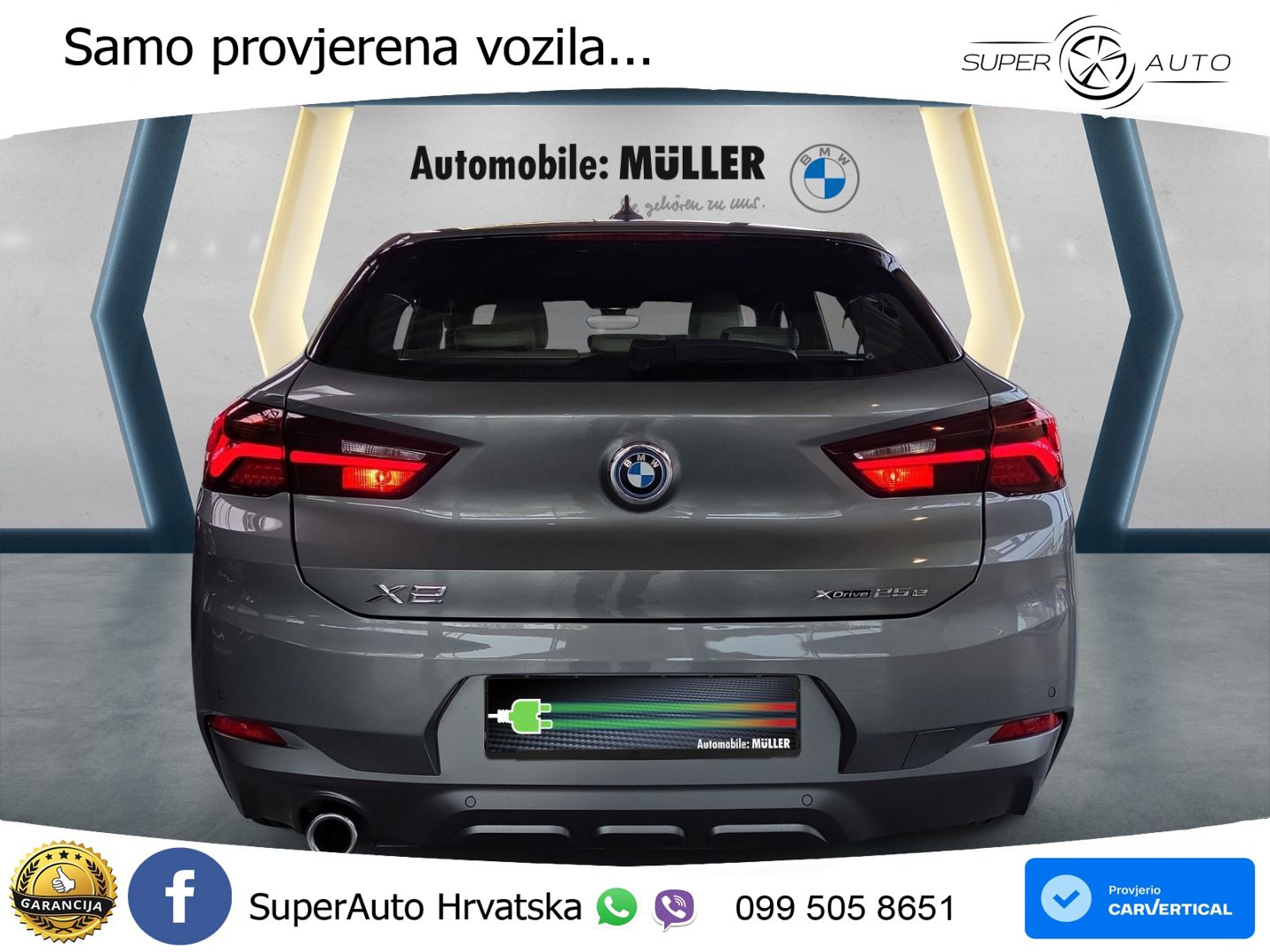BMW X2 xDrive25e Steptronic LED+GR SJED+ACC