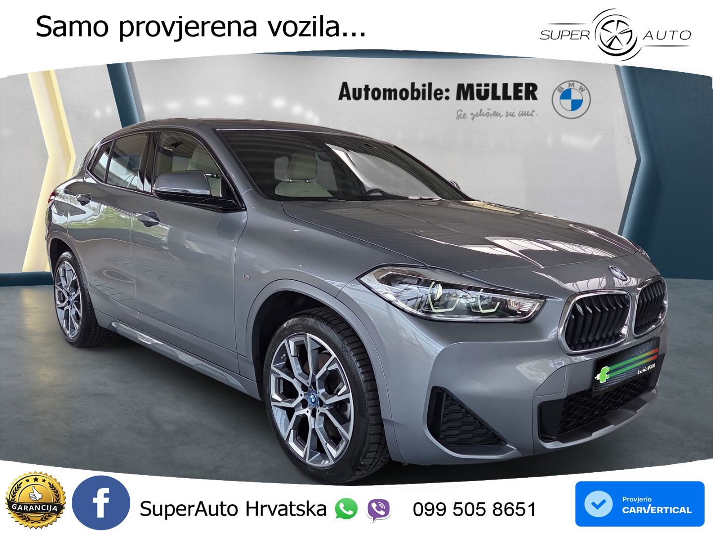 BMW X2 xDrive25e Steptronic LED+GR SJED+ACC