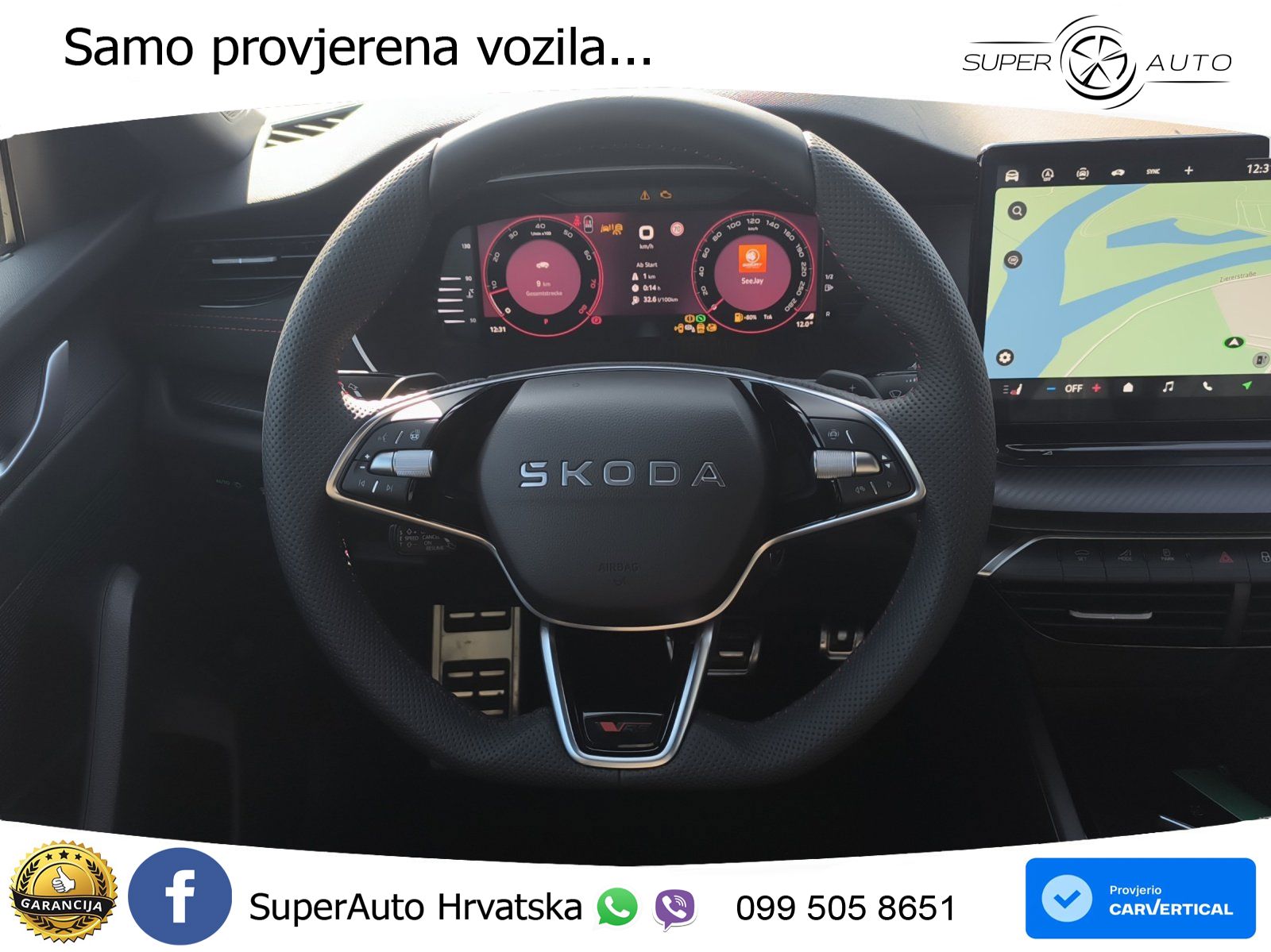 Škoda Octavia Combi RS 2.0 TSI (265 KS) DSG LED+GR SJED+ACC