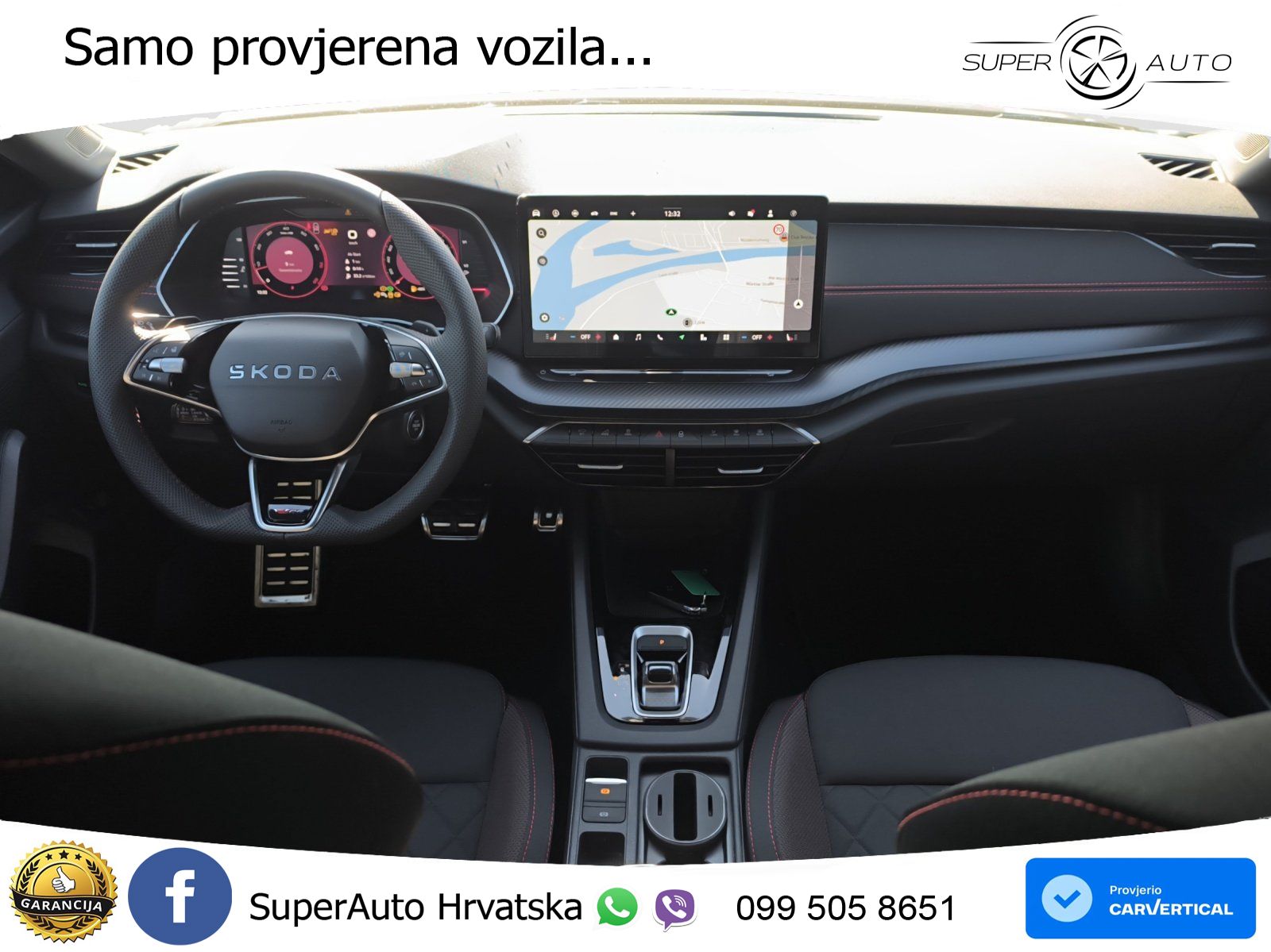 Škoda Octavia Combi RS 2.0 TSI (265 KS) DSG LED+GR SJED+ACC