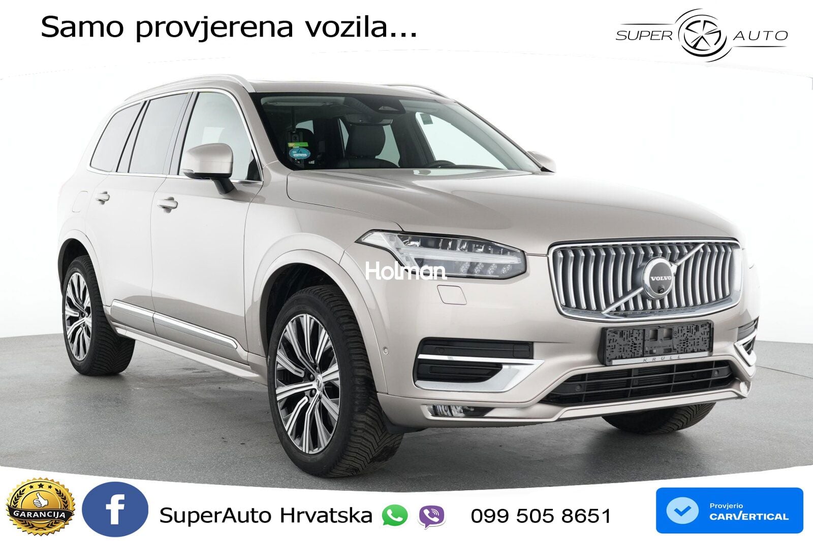 Volvo XC90 2.0 B5 Diesel AWD Automatic ACC+GR SJED+360+PANO