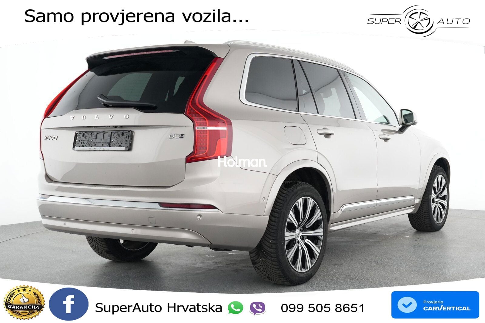 Volvo XC90 2.0 B5 Diesel AWD Automatic ACC+GR SJED+360+PANO