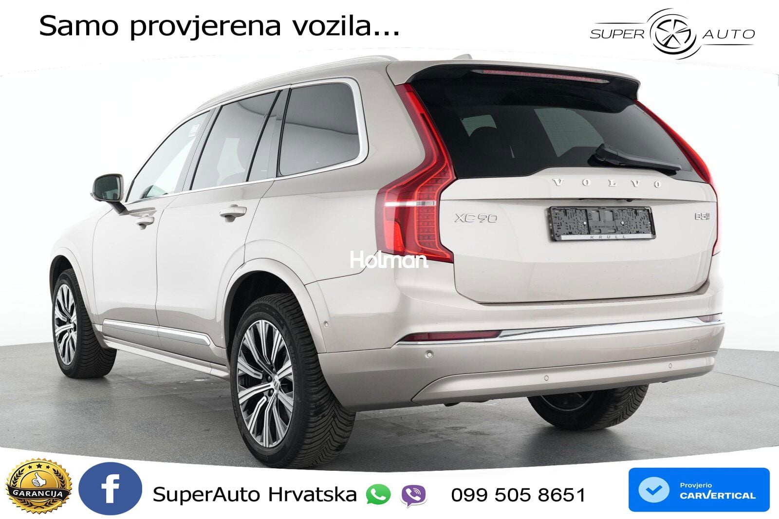 Volvo XC90 2.0 B5 Diesel AWD Automatic ACC+GR SJED+360+PANO