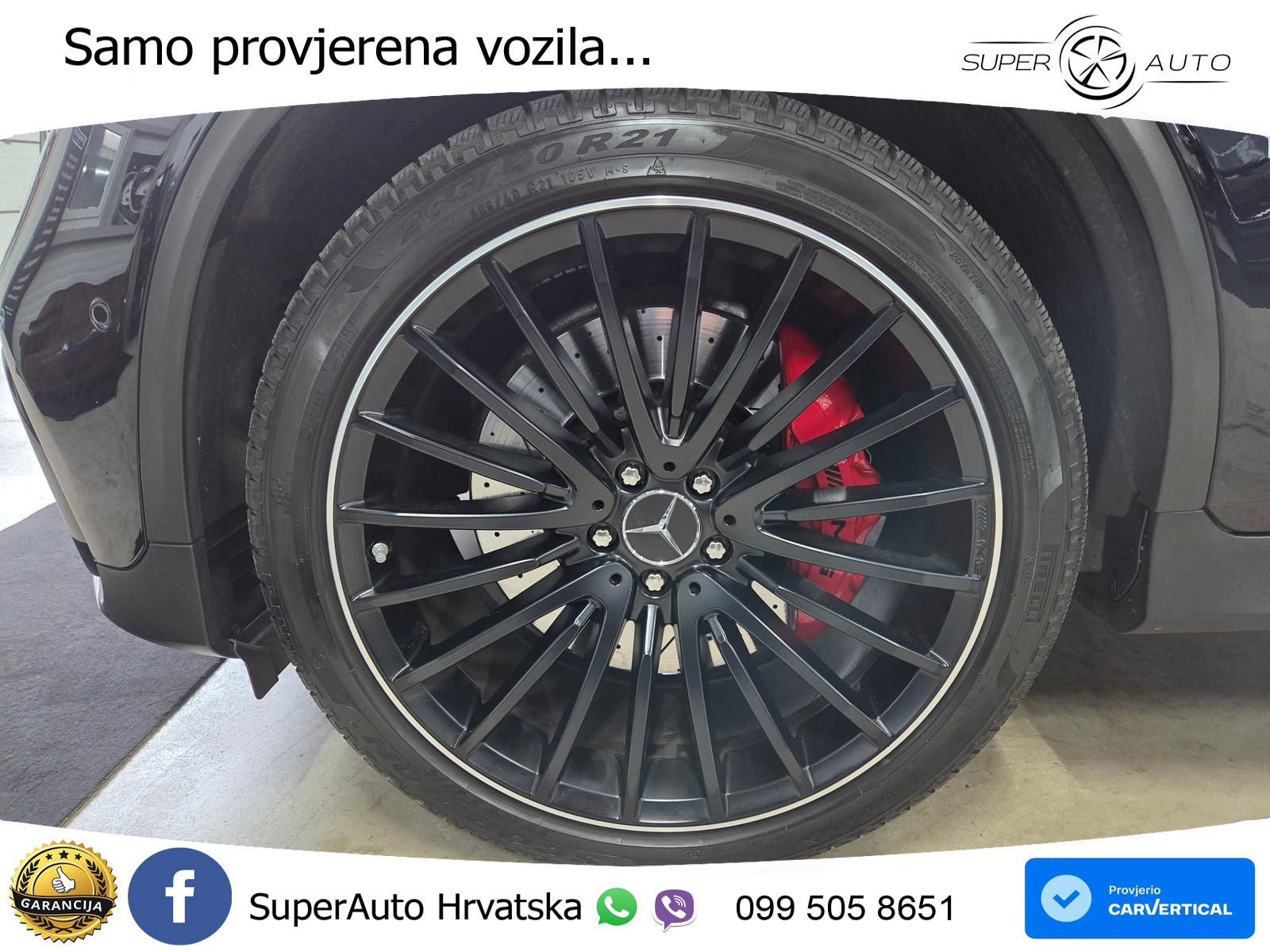 Mercedes AMG GLC 63 S V8 (510 KS) 4MATIC+ MCT ZRAČNI+ACC+GR SJED+360