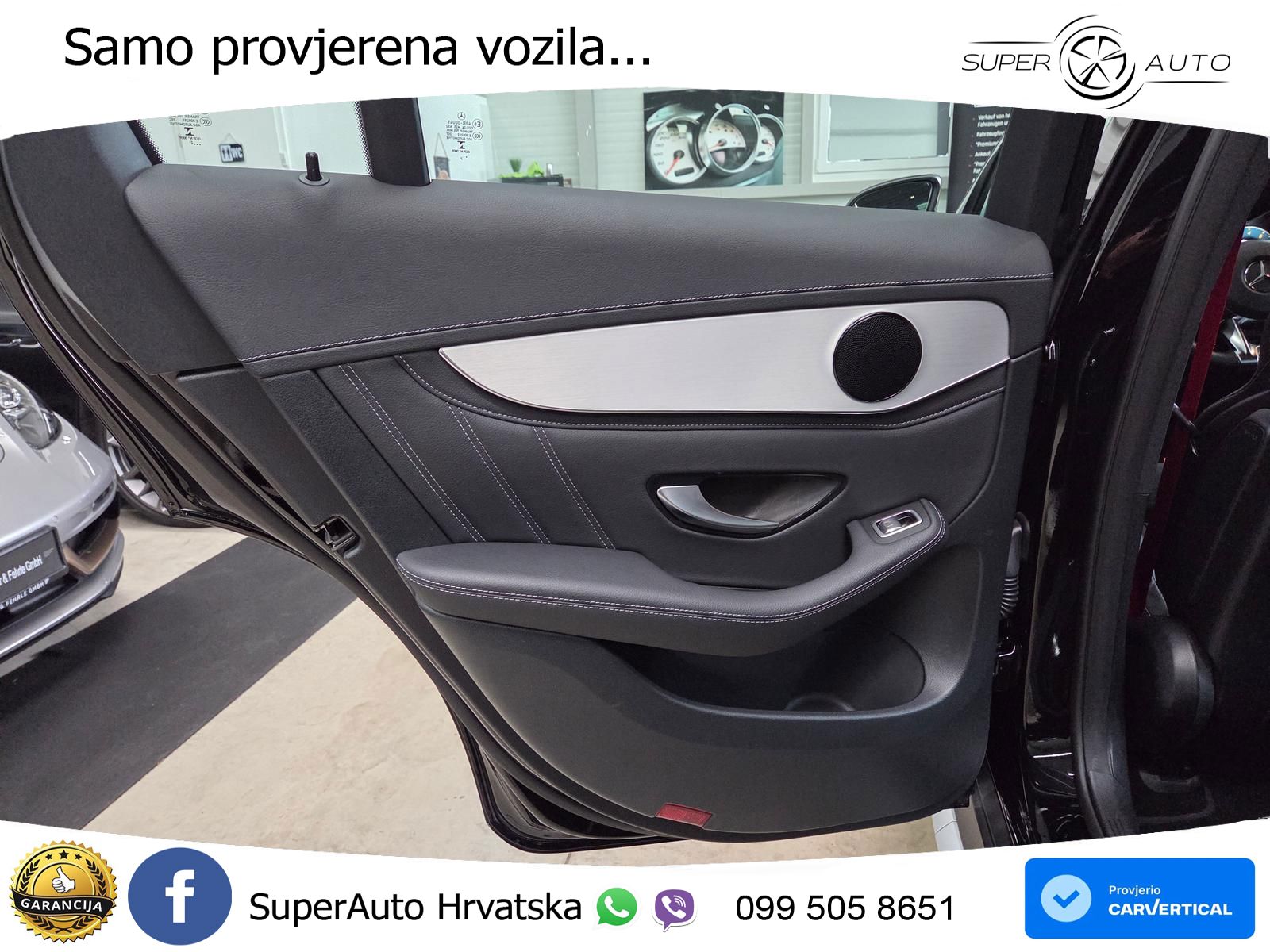 Mercedes AMG GLC 63 S V8 (510 KS) 4MATIC+ MCT ZRAČNI+ACC+GR SJED+360