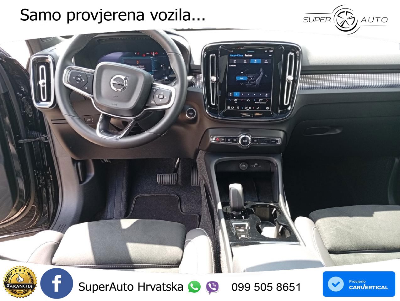 Volvo XC40 2.0 B3 163 KS Automatic ACC+GR SJED+360+PANO