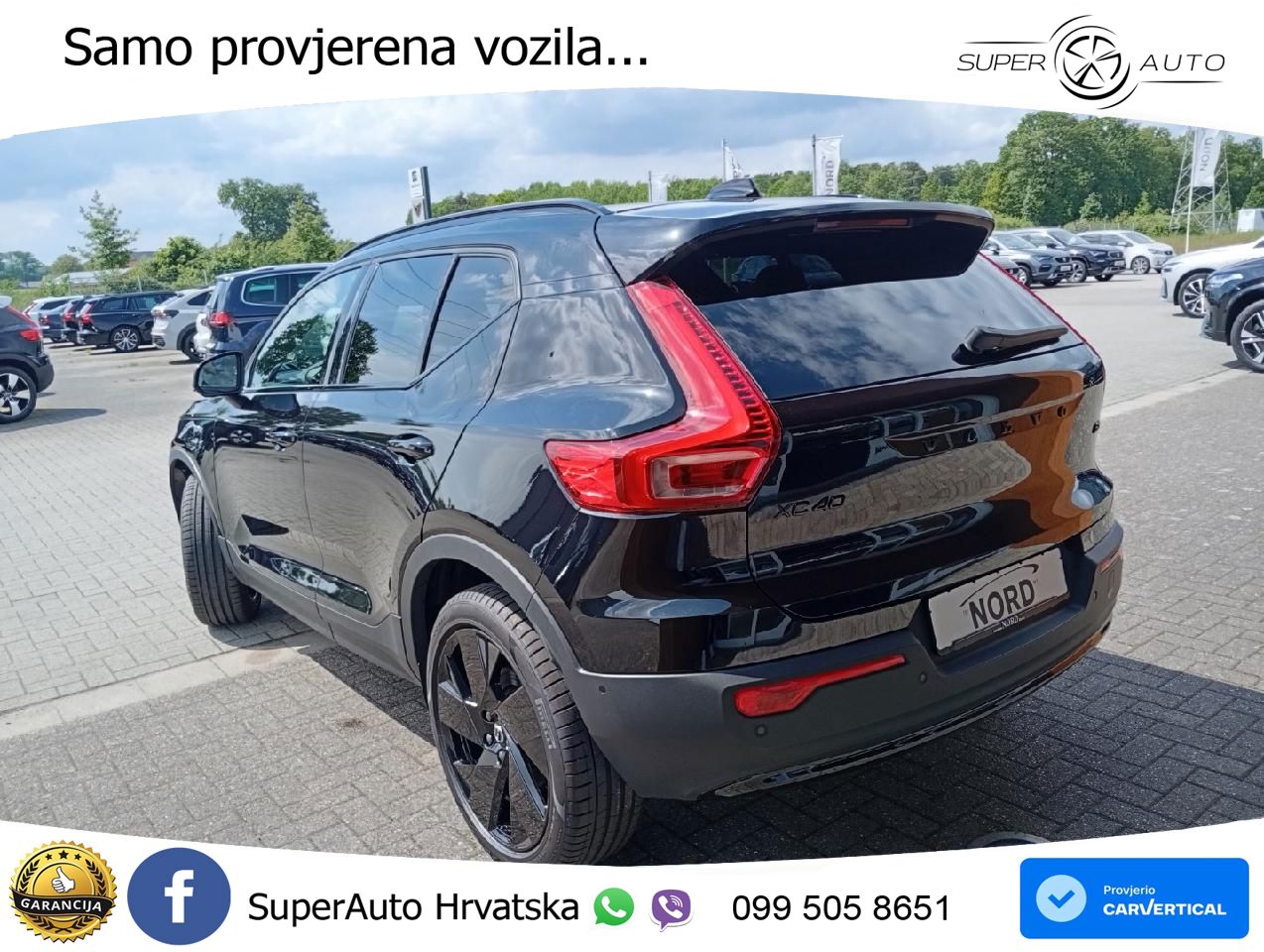 Volvo XC40 2.0 B3 163 KS Automatic ACC+GR SJED+360+PANO