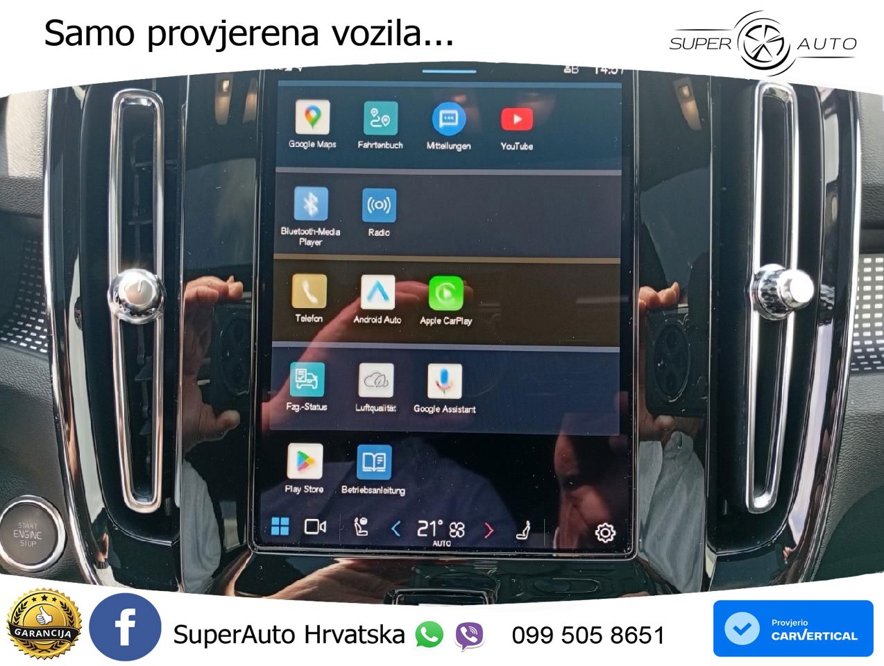 Volvo XC40 2.0 B3 163 KS Automatic ACC+GR SJED+360+PANO