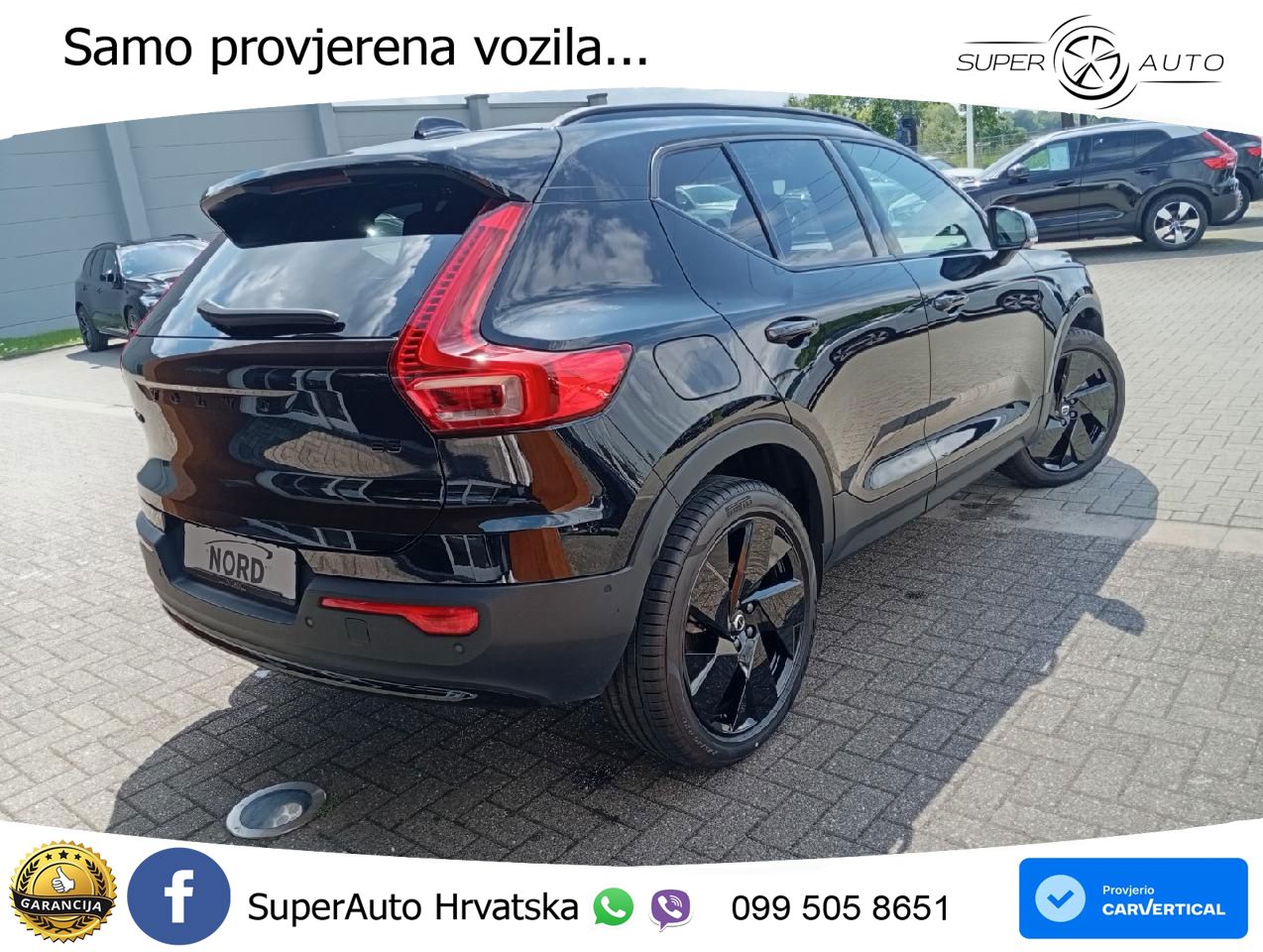 Volvo XC40 2.0 B3 163 KS Automatic ACC+GR SJED+360+PANO