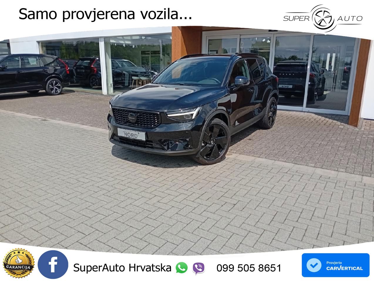 Volvo XC40 2.0 B3 163 KS Automatic ACC+GR SJED+360+PANO