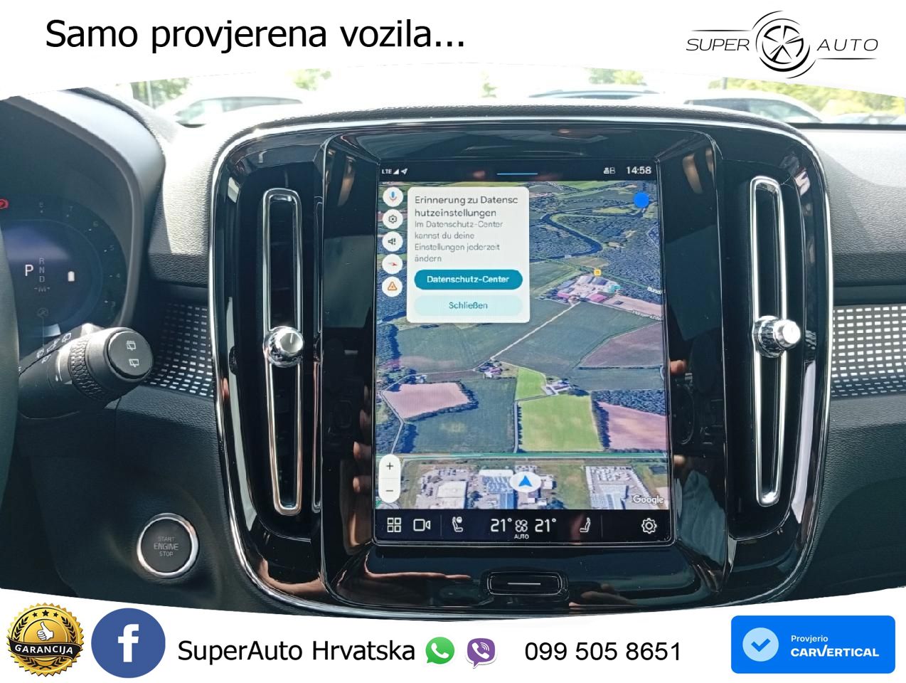 Volvo XC40 2.0 B3 163 KS Automatic ACC+GR SJED+360+PANO