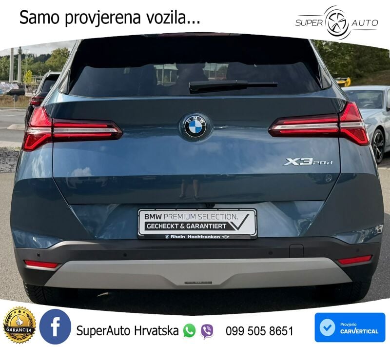 BMW X3 20d xDrive Steptronic LED+GR SJED+ACC