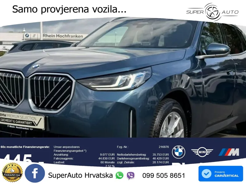 BMW X3 20d xDrive Steptronic LED+GR SJED+ACC