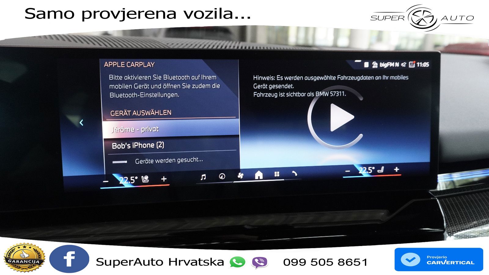 BMW 520d (197 KS) Steptronic M Sport LED+GR SJED+ACC