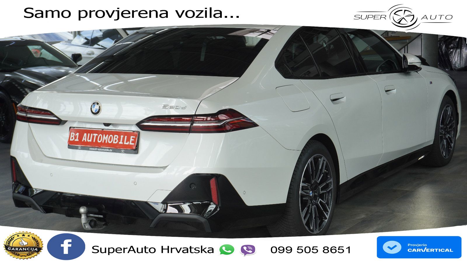 BMW 520d (197 KS) Steptronic M Sport LED+GR SJED+ACC