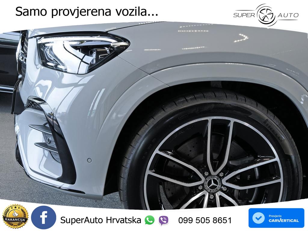 Mercedes GLE 450d (367 KS) EQ Boost 4MATIC 9G-TRONIC AMG ACC+HEAD+4xGR SJED+360+PANO