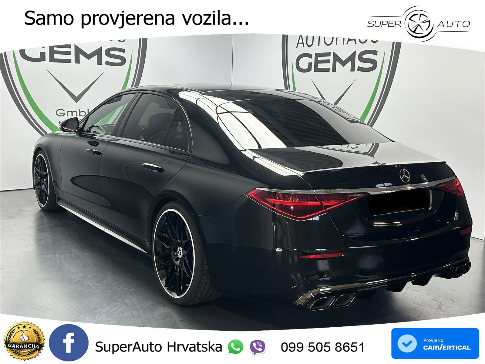 Mercedes S 450d (367 KS) EQ Boost 4MATIC 9G-TRONIC AMG LED+GR SJED+ACC