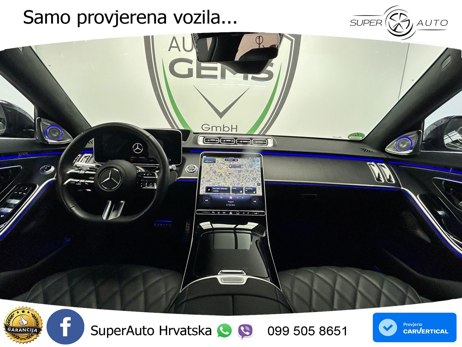 Mercedes S 450d (367 KS) EQ Boost 4MATIC 9G-TRONIC AMG LED+GR SJED+ACC