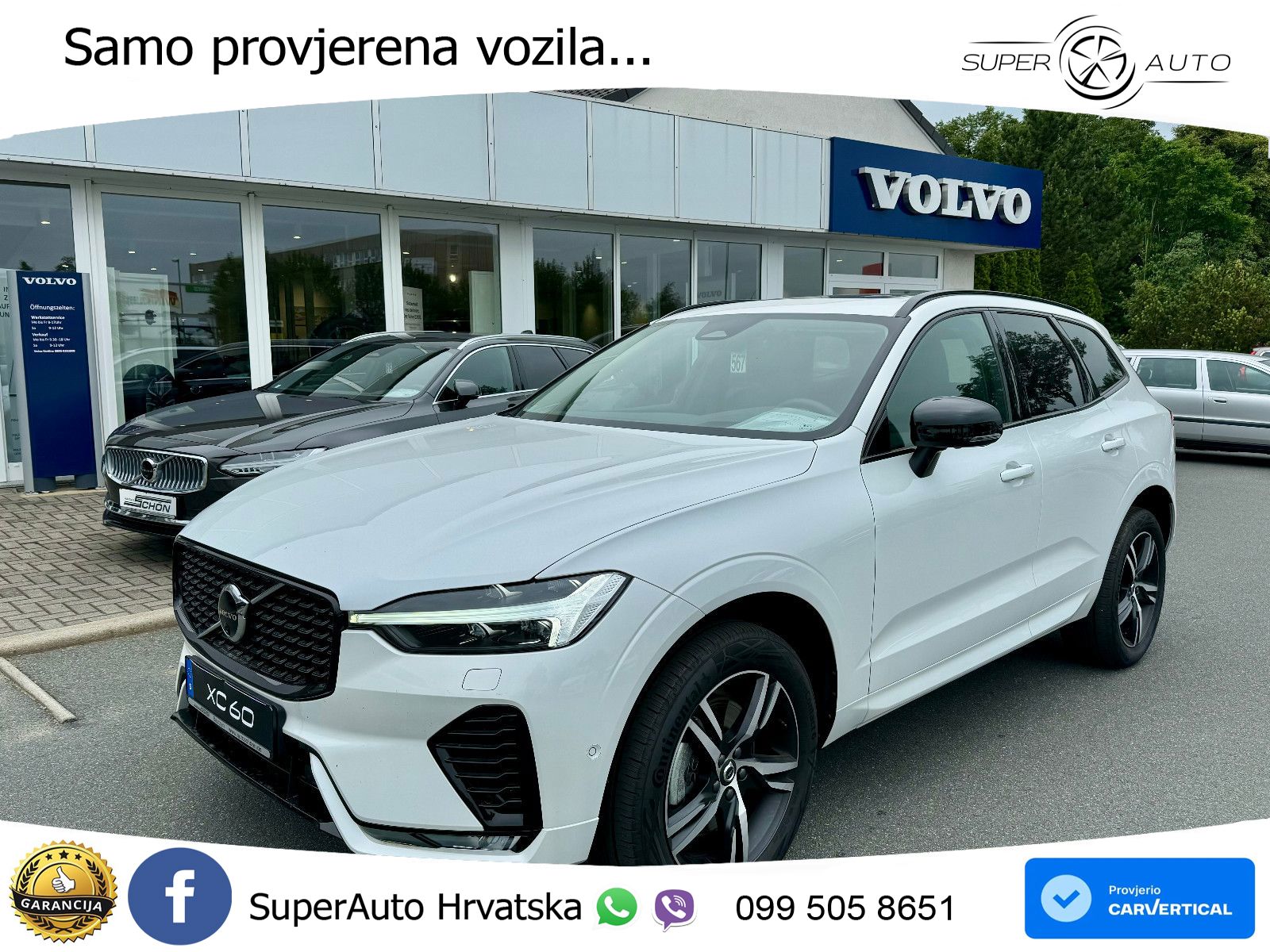 Volvo XC60 B4 Diesel FWD Geartronic ACC+HEAD+4xGR SJED+360+PANO