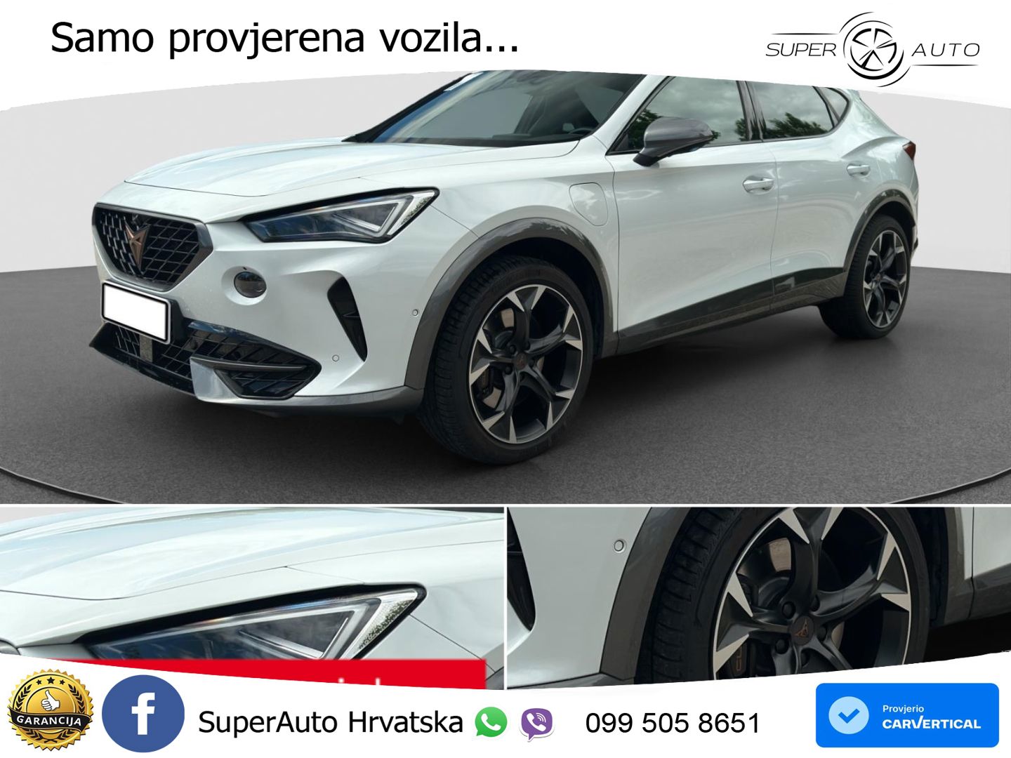 Cupra Formentor 1.4 TSI (245 KS) e-Hybrid DSG VZ LED+GR SJED+ACC