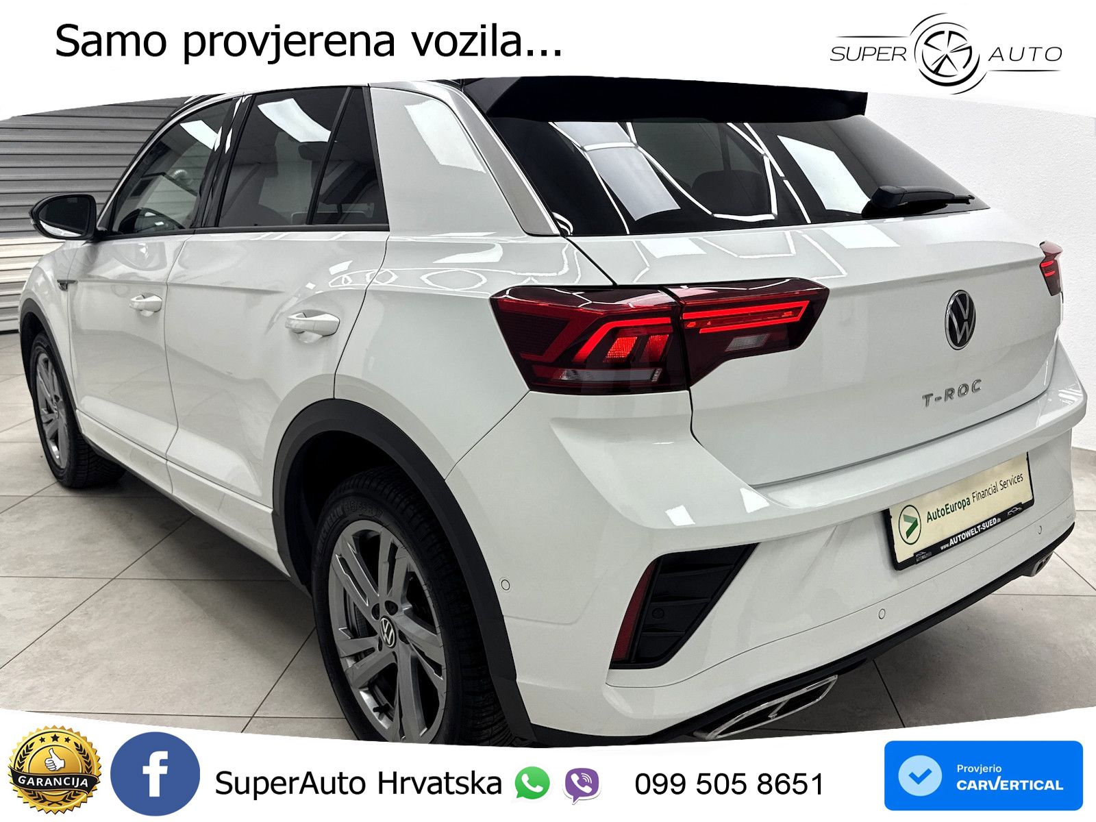 Volkswagen T-Roc 2.0 TDI (150 KS) DSG LED+GR SJED+ACC