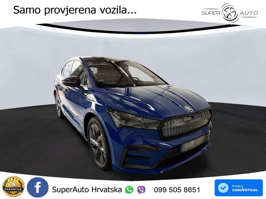 Škoda Enyaq Coupe iV RS 82 kWh (299 KS) AWD LED+GR SJED+ACC