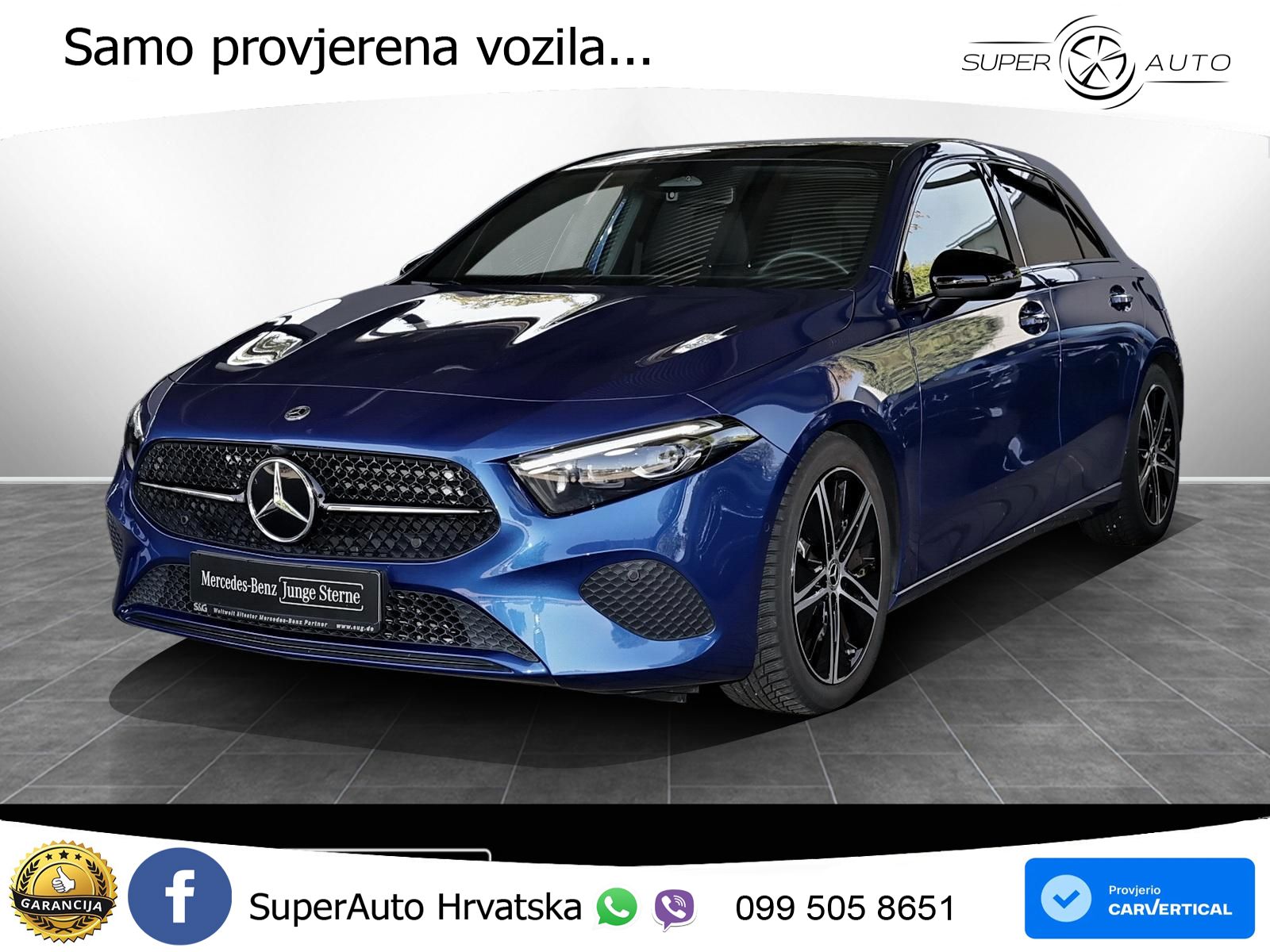 Mercedes-Benz A 200 7G-DCT LED+GR SJED+ACC