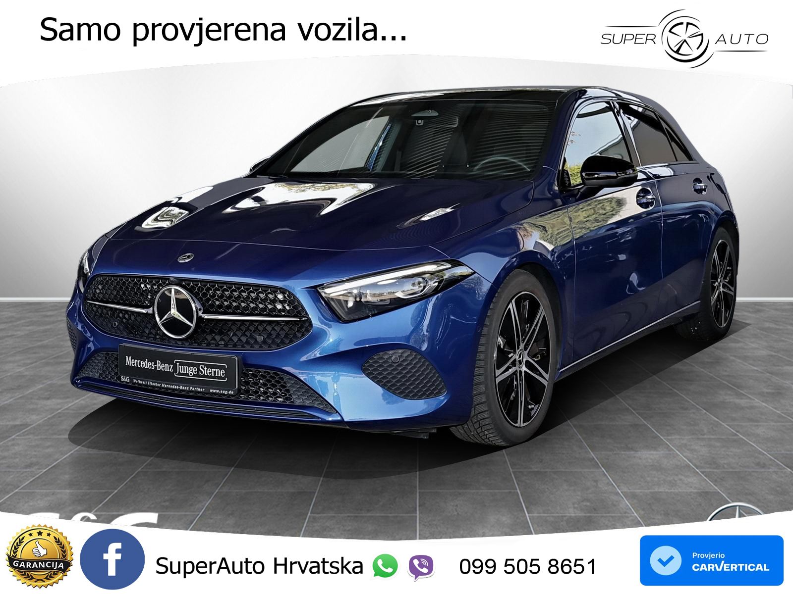 Mercedes-Benz A 200 7G-DCT LED+GR SJED+ACC