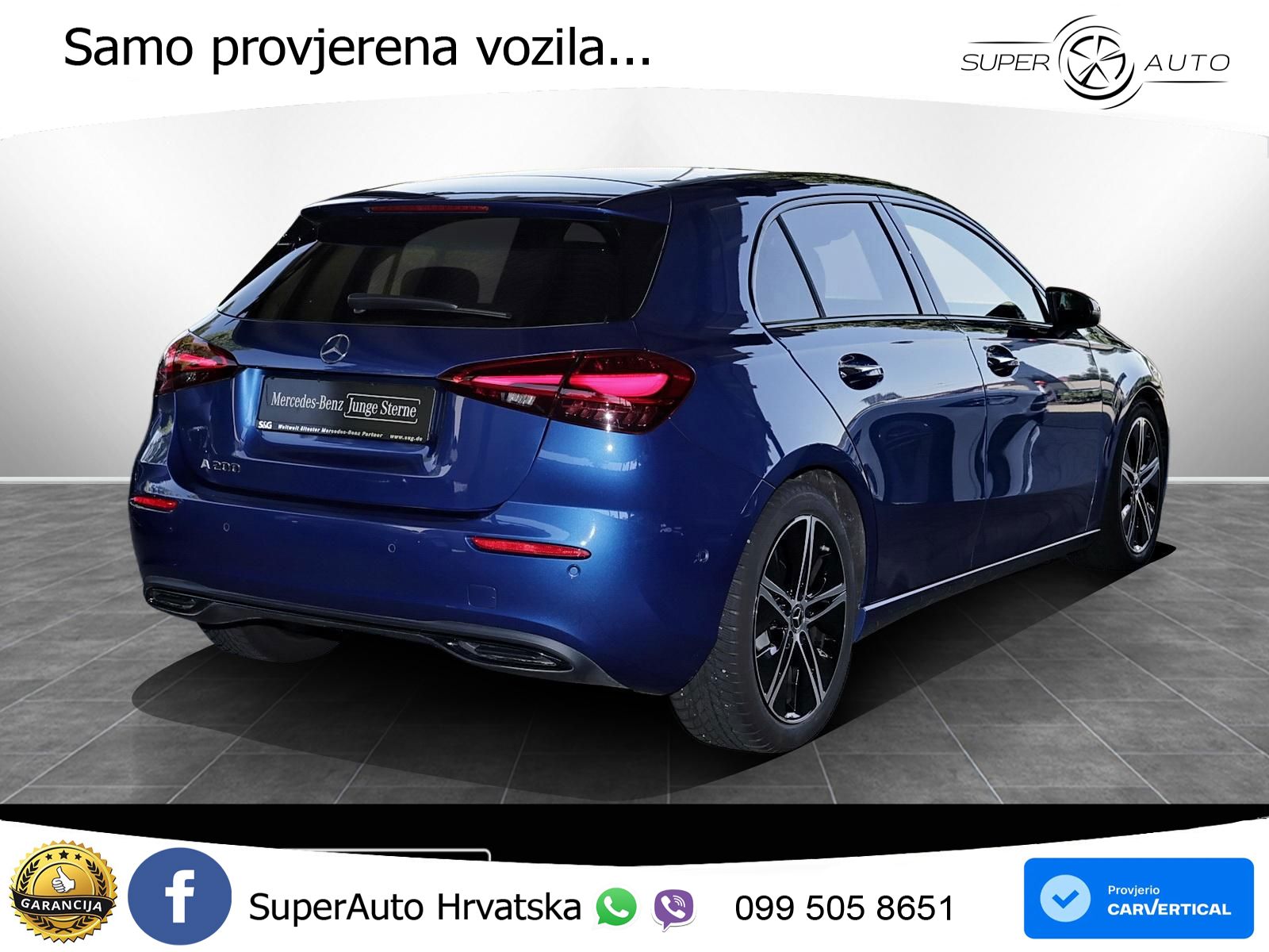 Mercedes-Benz A 200 7G-DCT LED+GR SJED+ACC