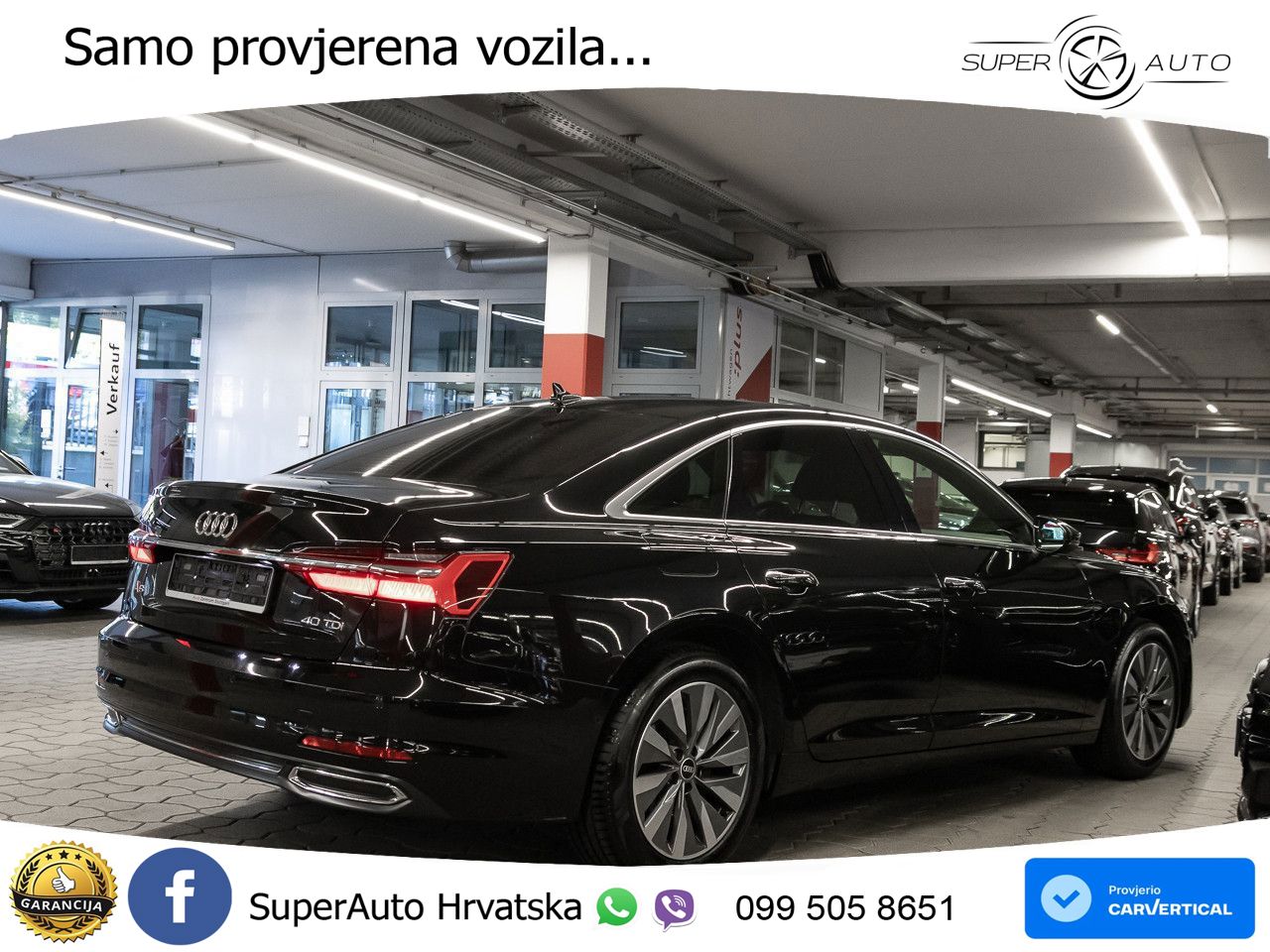 Audi A6 40 TDI (204 KS) S tronic S line LED+GR SJED+ACC