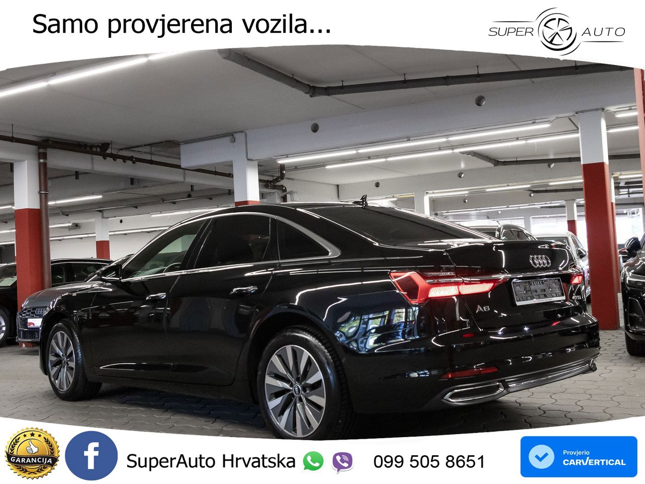 Audi A6 40 TDI (204 KS) S tronic S line LED+GR SJED+ACC