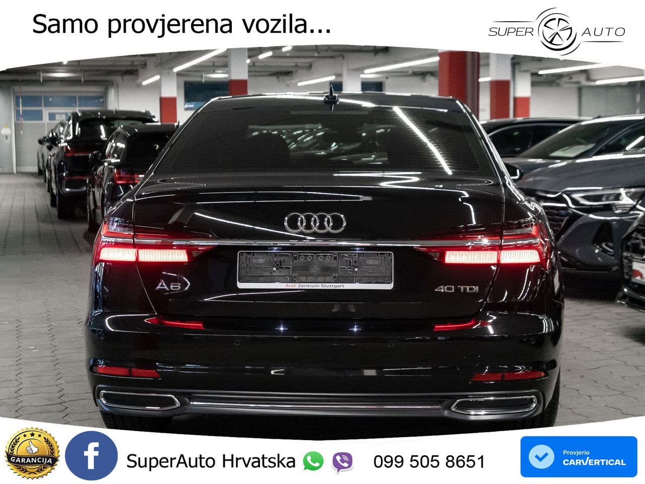 Audi A6 40 TDI (204 KS) S tronic S line LED+GR SJED+ACC