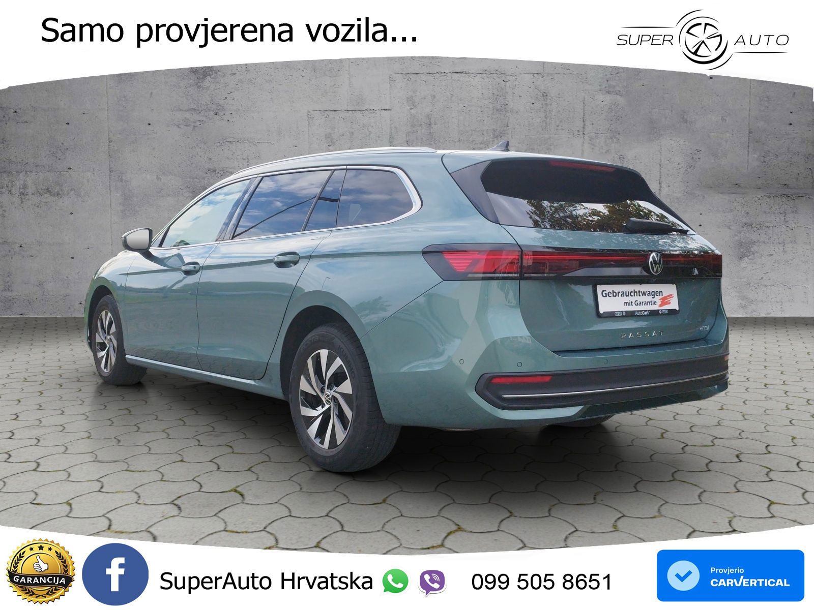 Volkswagen Passat Variant 1.5 eTSI (150 KS) DSG LED+GR SJED+ACC
