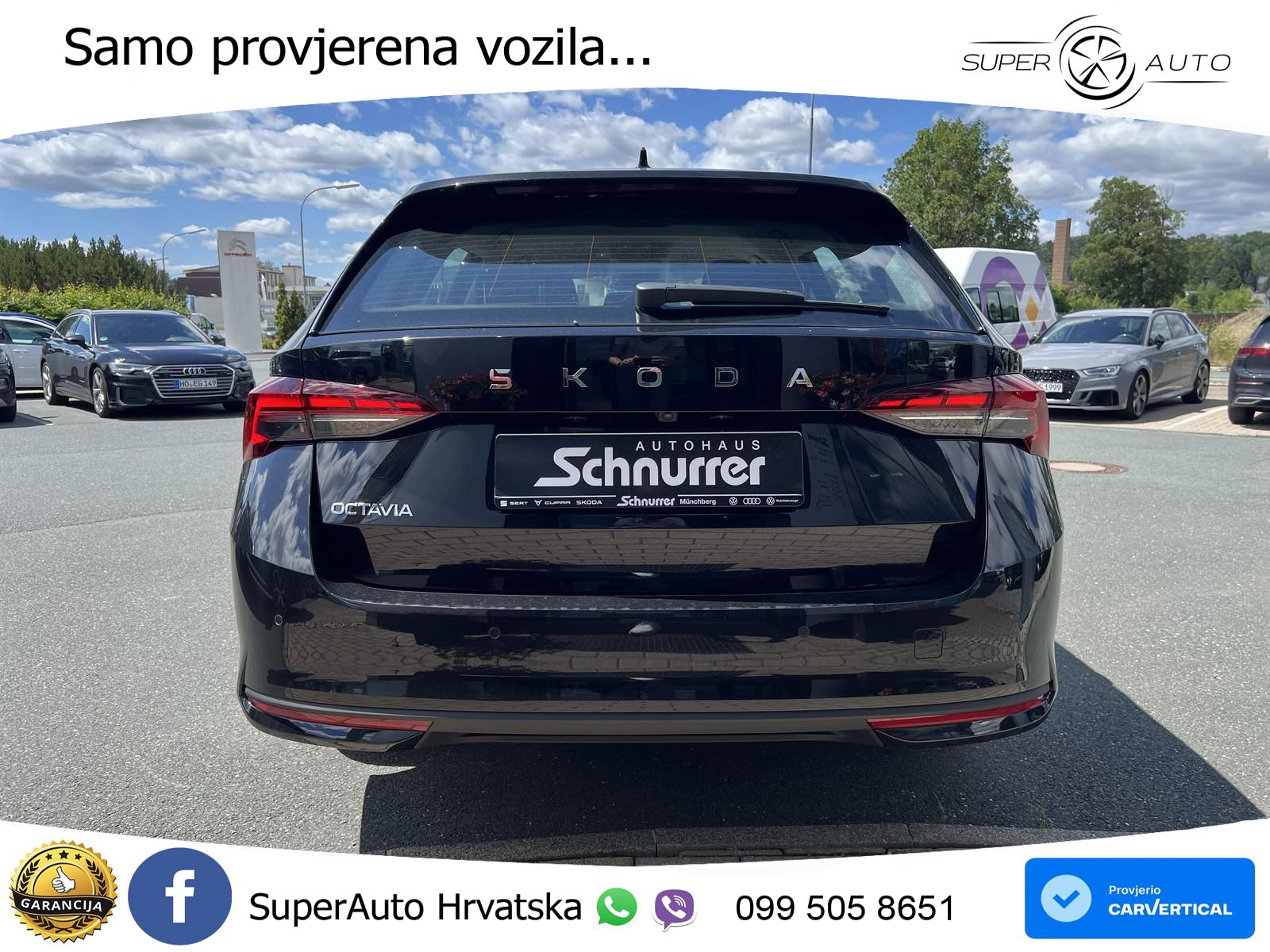 Škoda Octavia Combi 1.5 TSI (150 KS) DSG Selection LED+GR SJED+ACC