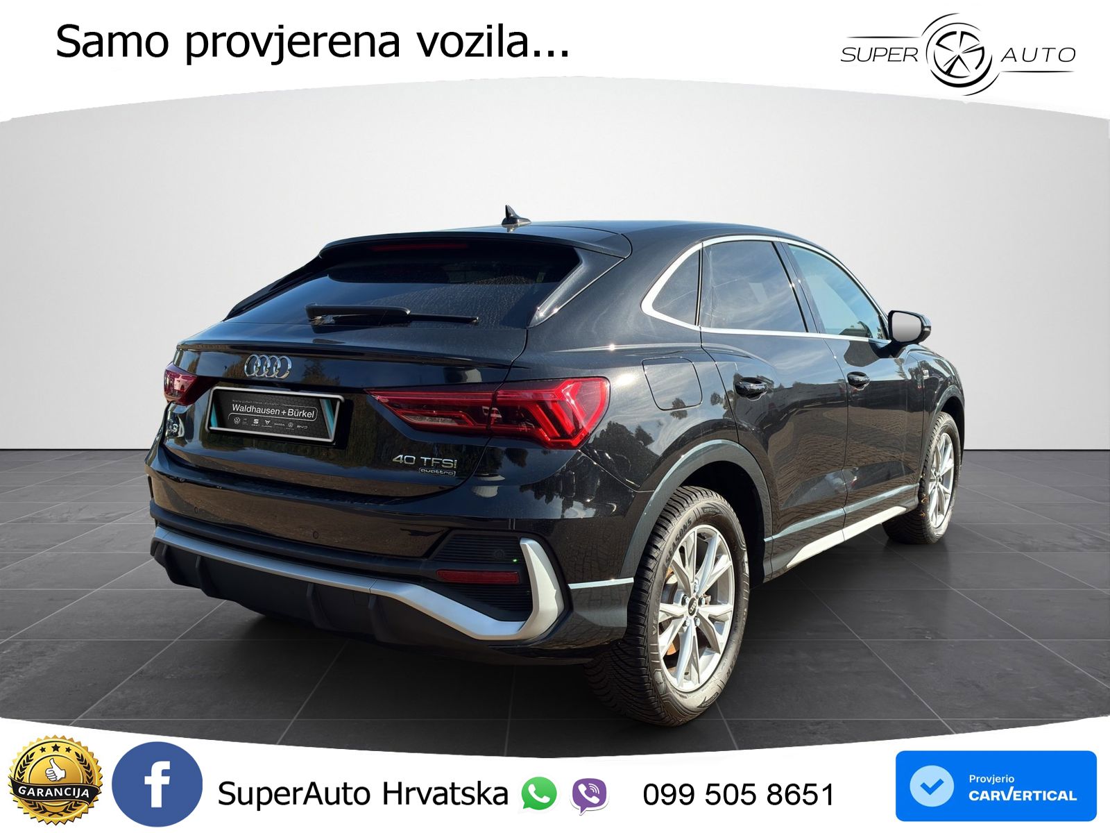 Audi Q3 II Sportback 40 TFSI (190 KS) quattro S tronic S line
